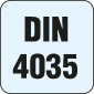 019 - DIN 4035